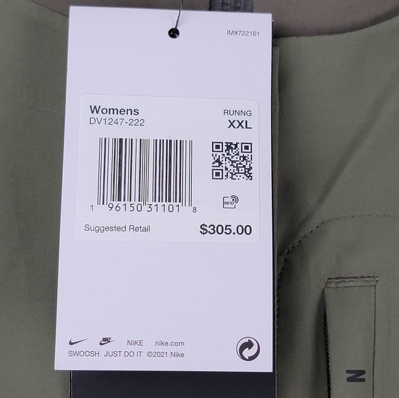 Nike Storm-FIT Run Division Women Full-Zip Hooded Jacket Size XXL DV1247-222 New - Picture 5 of 13